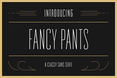Fancy Pants Typeface elegant formal narrow off ttf webfont webfonts wedding