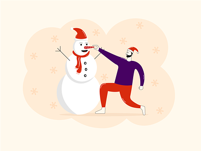 Snowman, XMas, Christmas Celebration 2d 2d illustration celebration christmas christmas celebration happy christmas illustration illustrator merry christmas snowman xmas