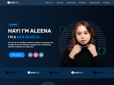 Aleena Web Design Inspiration elementor elementor design elementor inspiration ui web design web inspiration webpress website design wordpress wordpress design