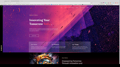 Single Page Design design homepage single page ui ux web design webiox website