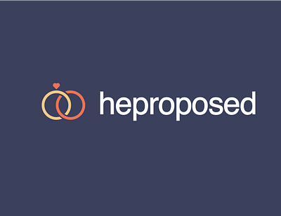 Heproposed branding design illustration logo ui ux