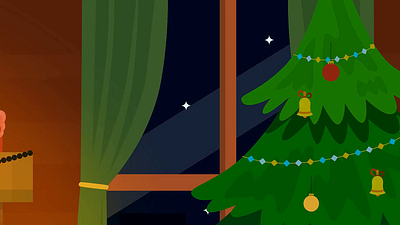 A Christmas Animation animation branding