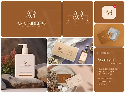 Beauty/Skin Care Brand Logo & Identity ar logo beauty logo brand identitiy brand identity branding cosmatic logo logo logo design logo designer skin care