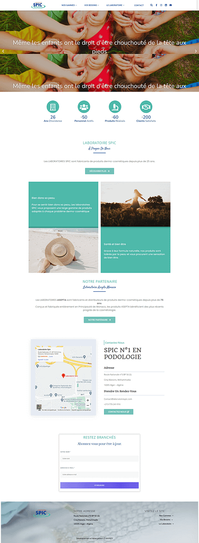 Laboratory Website | Site Web Laboratoire - SPIC website