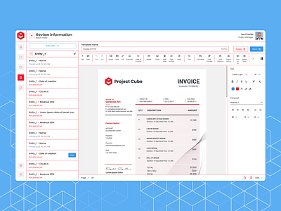 Invoice tool | SaaS PM | Project | Manager app branding design figma graphic design illustration manager pm project saas tool ui ux