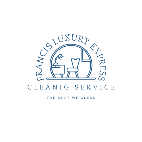 Logo for a cleaning service agency.