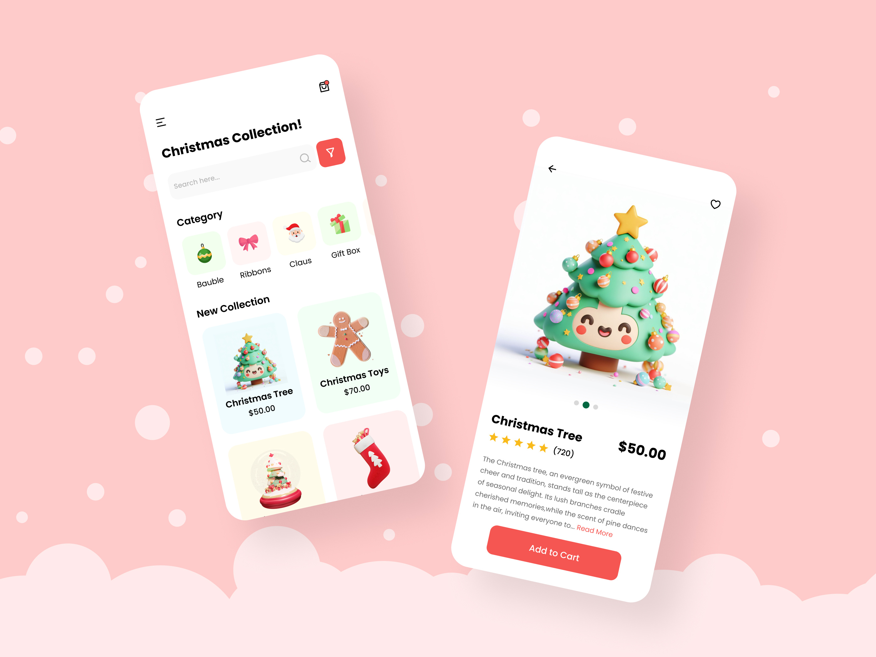 Merry Christmas Online Store App by Codzgarage Infotech Pvt Ltd on Dribbble