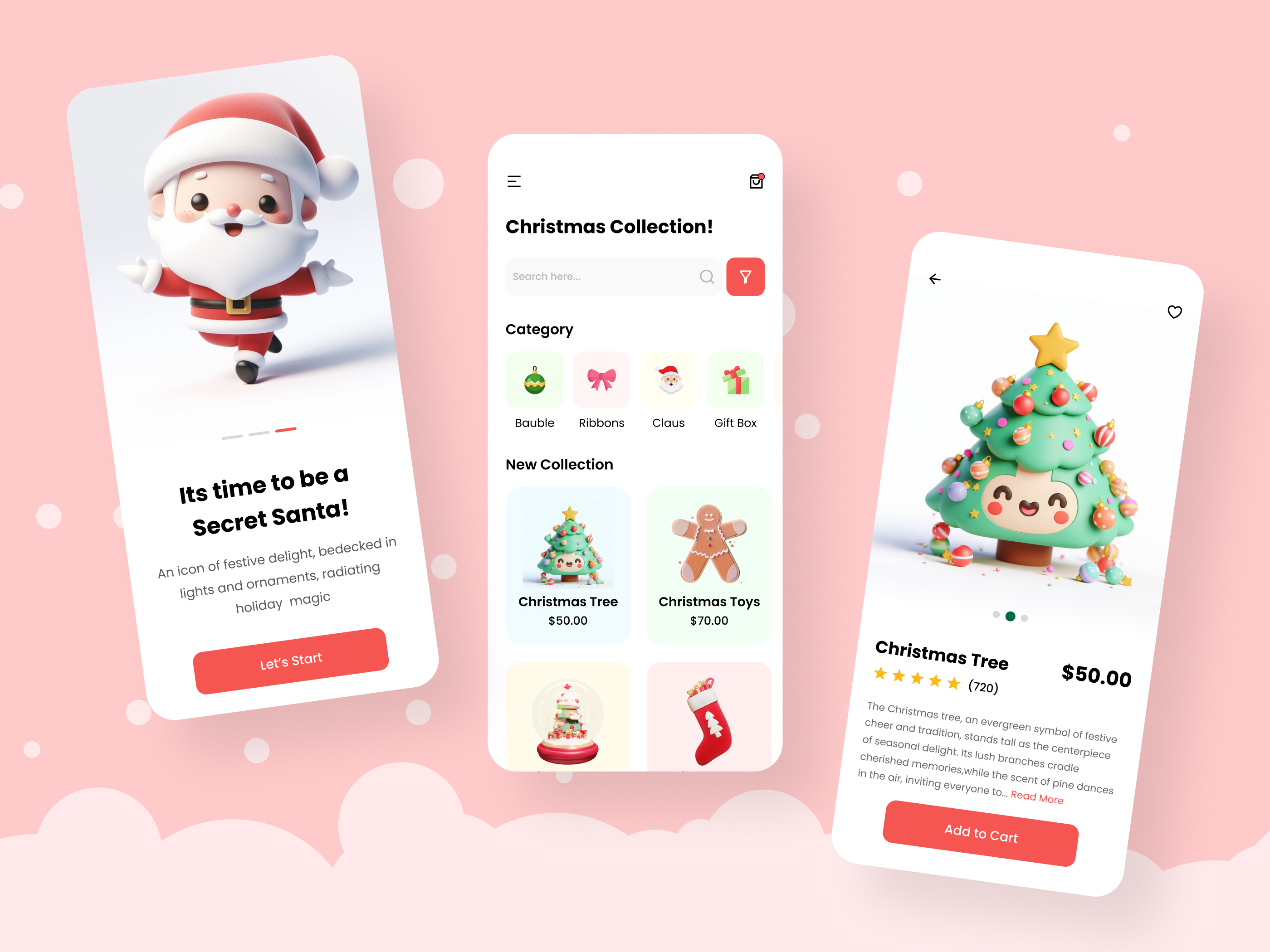 Merry Christmas Online Store App by Codzgarage Infotech Pvt Ltd on Dribbble