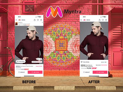 Myntra Re-design figma myntra redesign uiux