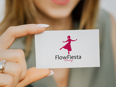 Flow Fiesta Logo Design art branding design graphic design illustration illustrator logo vector