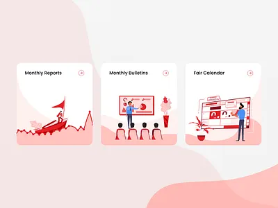 Card Design box branding card components design illustration landing page minimal project shot ui ux web website