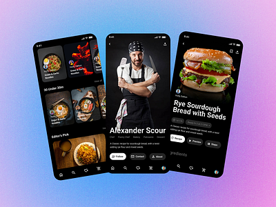 Restaurant Mobile App mobile app product design ui ux