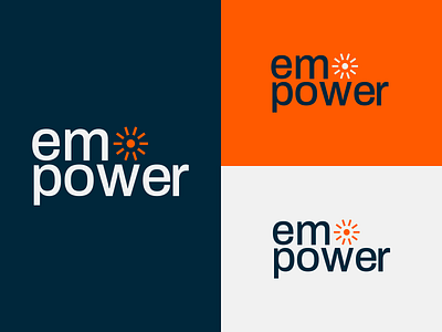 Empower Energy Logo best logo designer biomass energy bold logo brand design brand identity branding electric energy empower logo energy logo graphic design hydroelectric energy logo logo designer minimal logo design modern logo nuclear energy solar energy top freelancer logo designer top ten logo designer wind energy