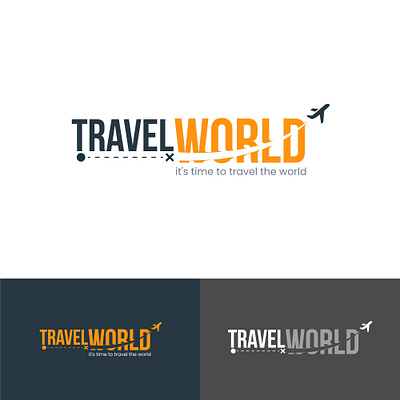 Travel Logo Design clean figma graphic design immigration logo travel treavellogo ui webdesign
