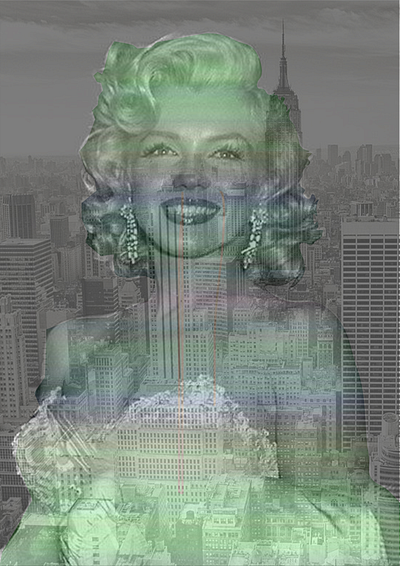 Marilyn Monroe photoshop