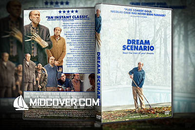 Dream Scenario (2023) DVD Cover design dvd dvdcover dvdcustomcover photoshop