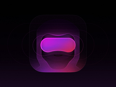 VR User Creator – App Icon app appicon branding icon illustration logo visual visualdesign vr