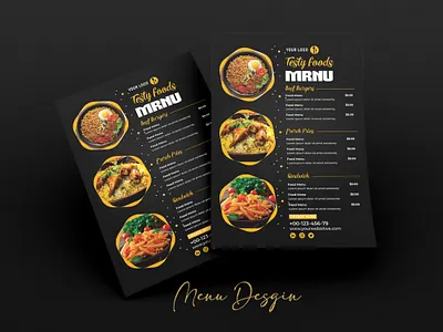 Presenting Our Latest Menu Design food food menu food menu dsign menu menu design menu designs new food menu