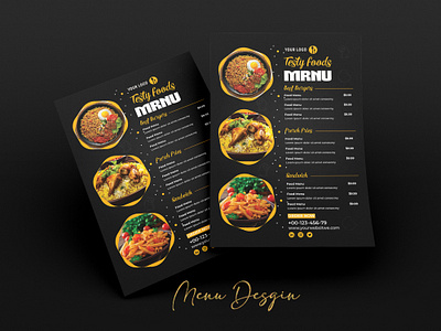 Presenting Our Latest Menu Design food food menu food menu dsign menu menu design menu designs new food menu