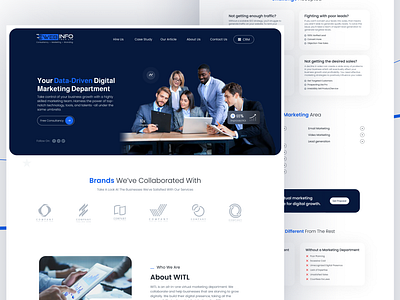 IT Agency Website Design ahmad uxer