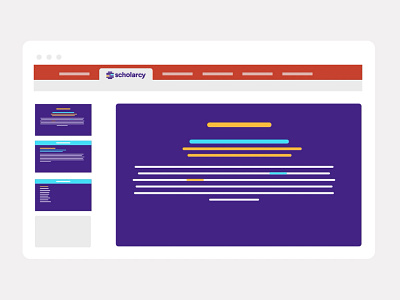 Scholarcy - Generate bibliography 2d explainer 2danimation after effects animation bibliography explainer videos generates learn scholarcy study