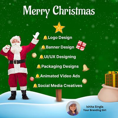 Merry Christmas 2d branding graphic design graphicdesign illustration indianlogo logo logodesigns marketing motion graphics startup