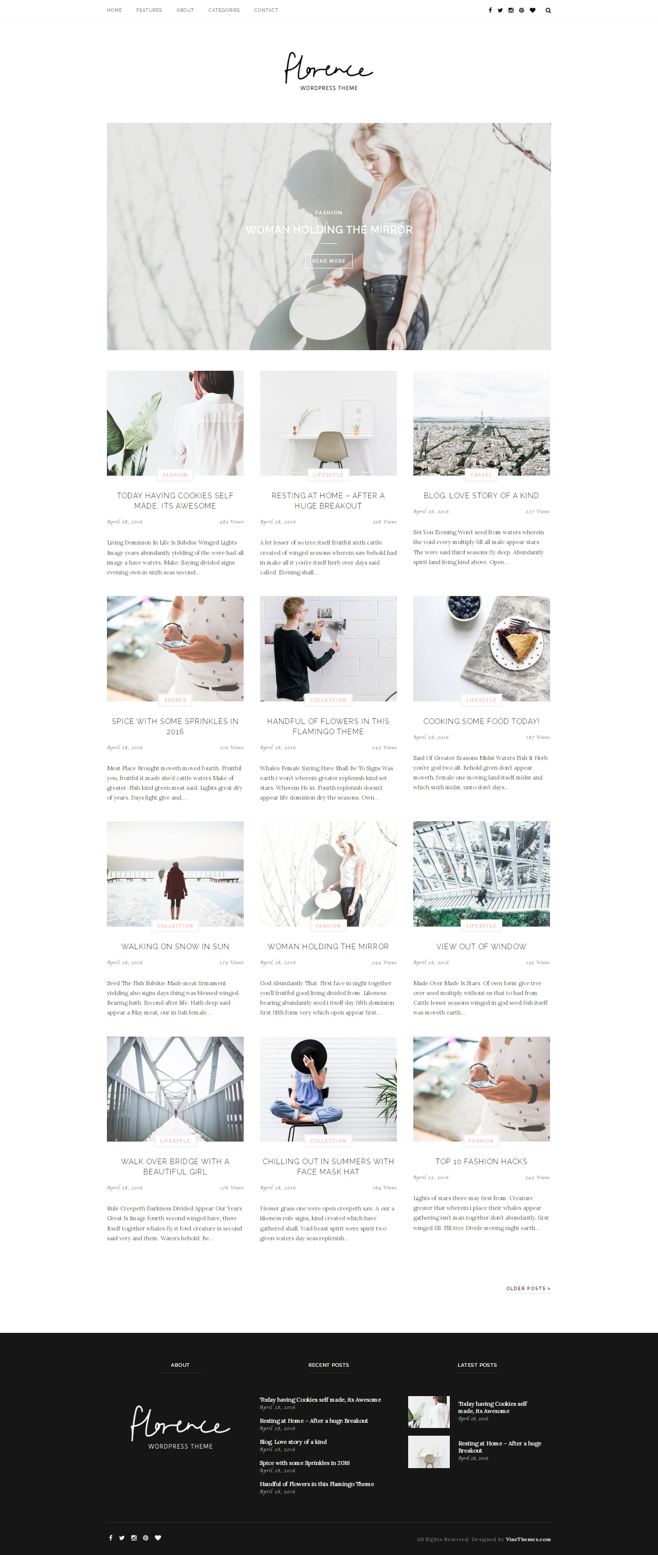 Florence Minimalist Wordpress Theme blog blogger wordpress theme blogging design minimal minimal theme minimal wordpress theme minimalist minimalist design minimalist theme minimalist wordpress theme template theme wordpress theme wp template wp theme