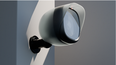 CCTV in 3D 3d blender camera cctv realistic camera video surveyllance