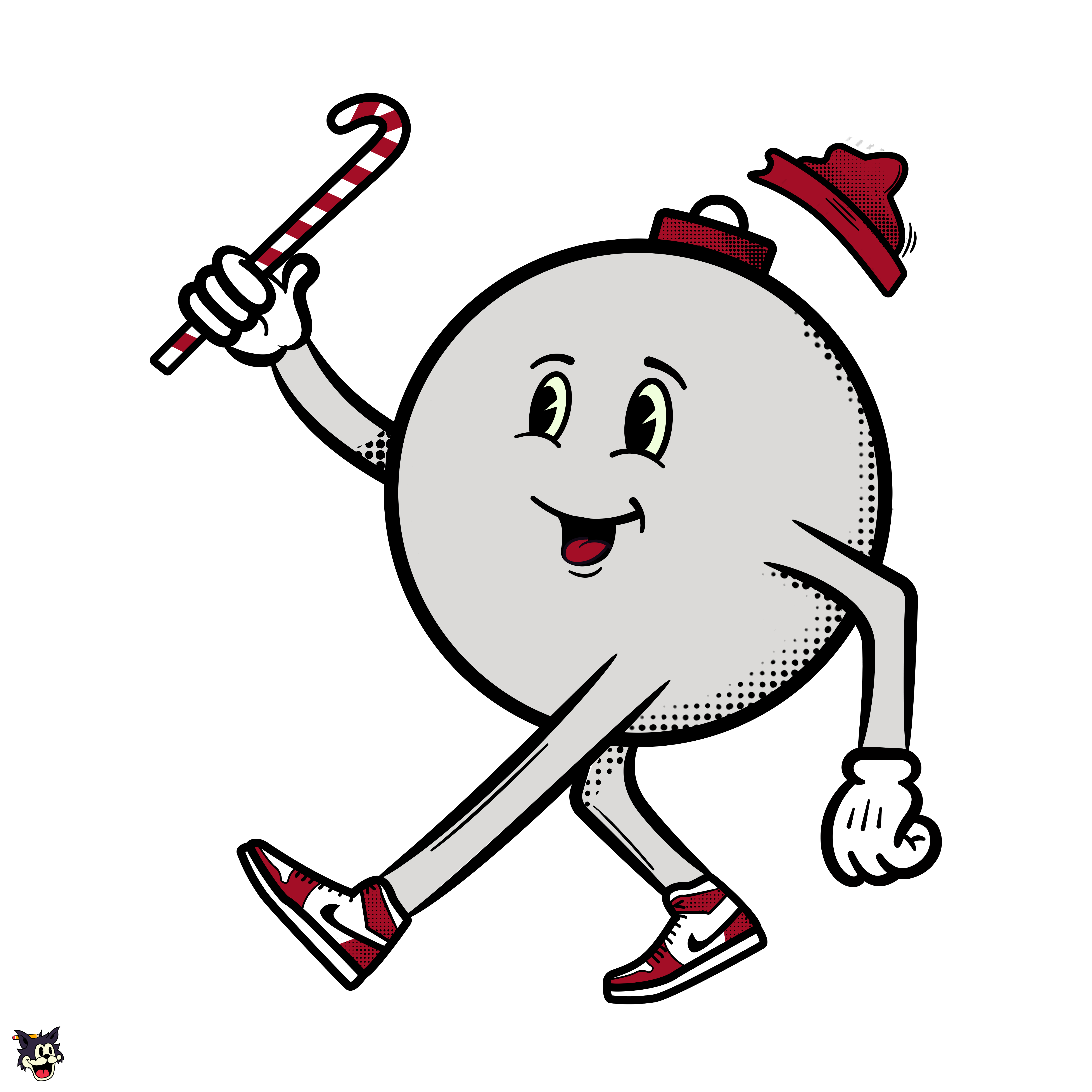 Merry christmas bubble christmas holidays illustration vector