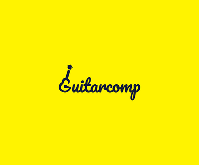 Guitarcomp logo design 2024 best design best logo branding creative logo graphic design guitar logo logo my logo ui