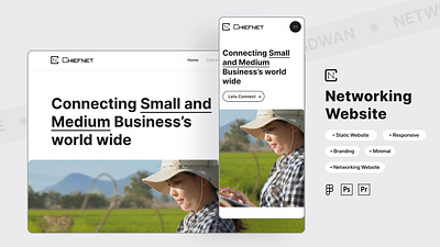 A responsive mobile mobile-friendly website for chefnet adobe xd figma illustrator photoshop responsive sketch uiux