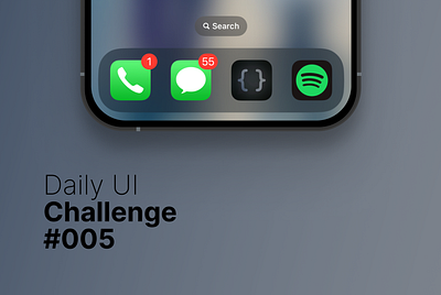 #005 DailyUI — App Icon app icon dailyui mobile app