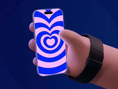 Splash screen 3d android animation app design branding heart ios lottie splash