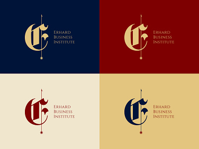 Logo for business courses in Germany branding business courses color palette courses graphic design logo