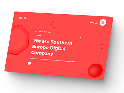 Southern Europe Digital Company branding graphic design logo ui