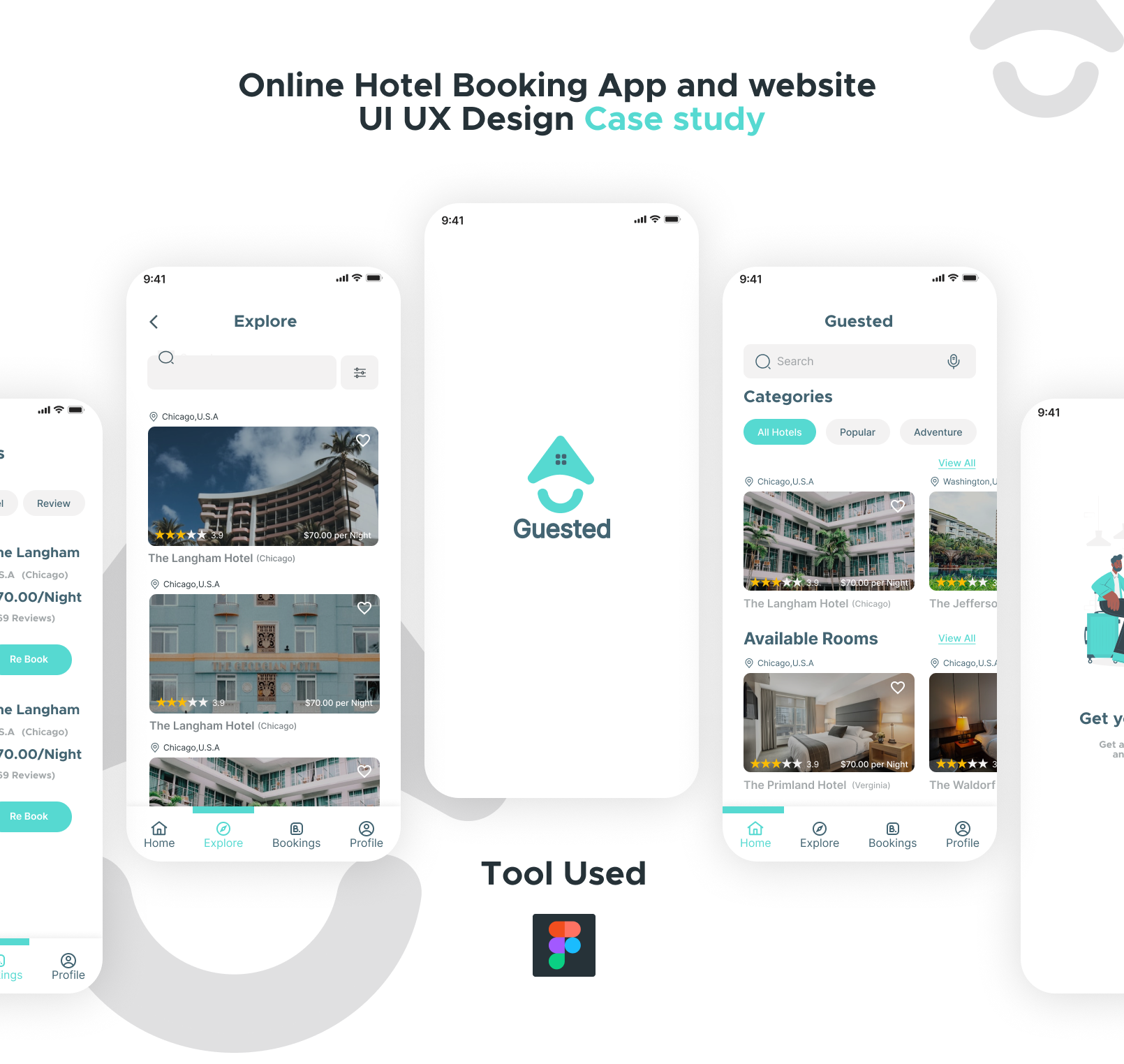 Hotel Booking App And Website UI UX Design By Quratulain Rafiq On Dribbble