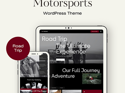 Road Trip WordPress Theme design themes ui ux web design website wordpress wordpress themes
