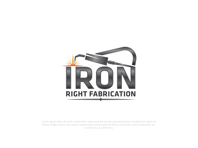 Metal Fabrication logo branding branding creative design graphic design illustration logo logo design logodesign logotype work