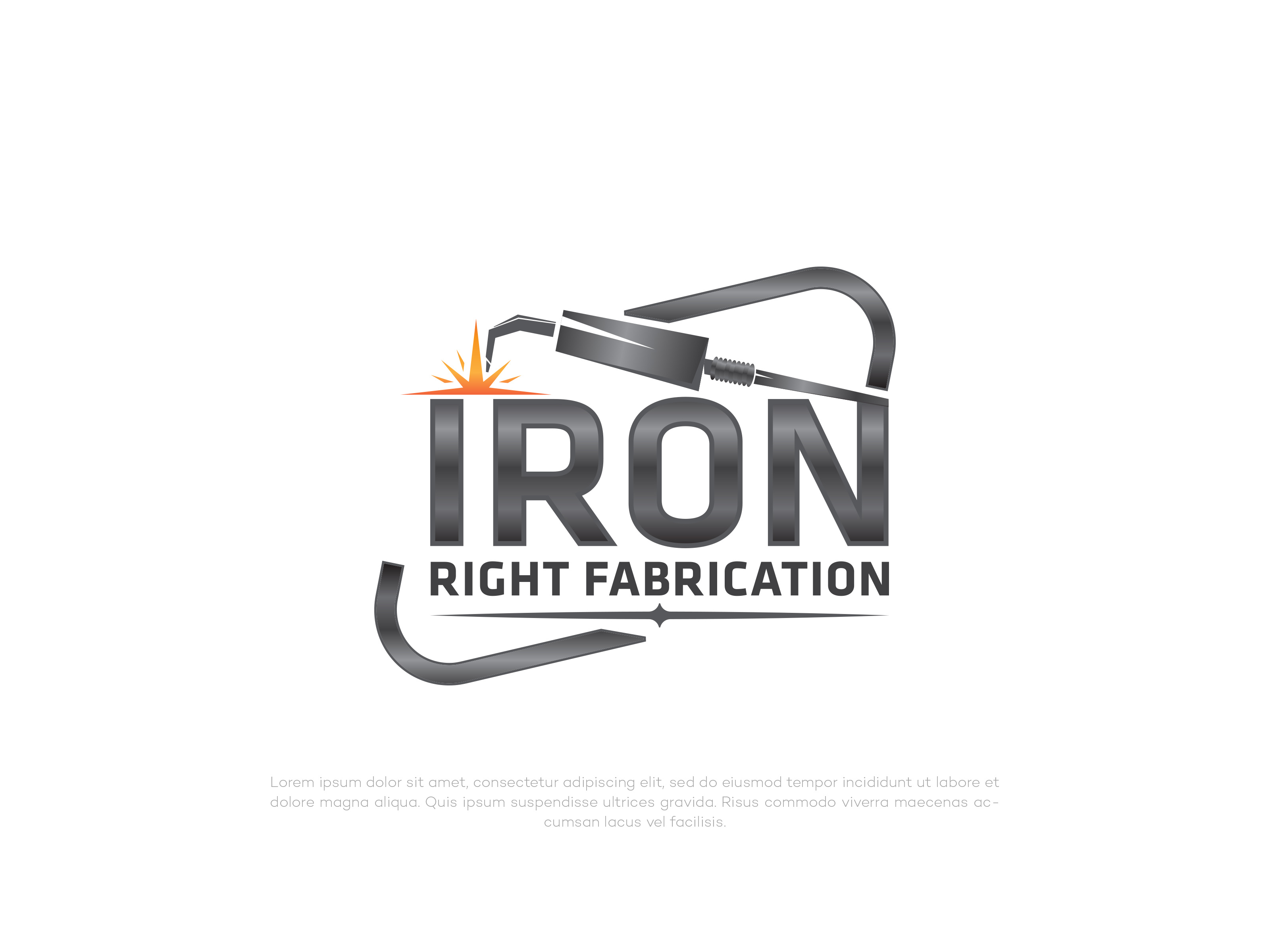 Metal Fabrication logo branding by Workline Design on Dribbble