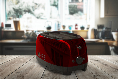 toaster 3D model 3d keyshot model modeling rhino toaster