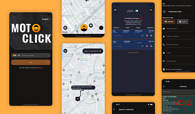 Motoclick App app flutter mobile motoclick ui