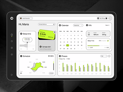 Sleep schedule platfrom app design logo platfrom ui ux