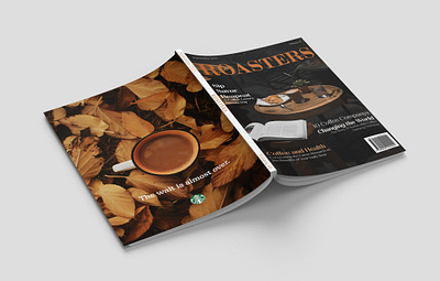 Roasters Magazine Design magazine magazinedesign photoshop print printdesign