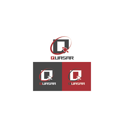 Daily Logo Challenge: Day 1 | Rocketship branding dailylogochallenge design graphic design illustration illustrator logo product design quasar vector