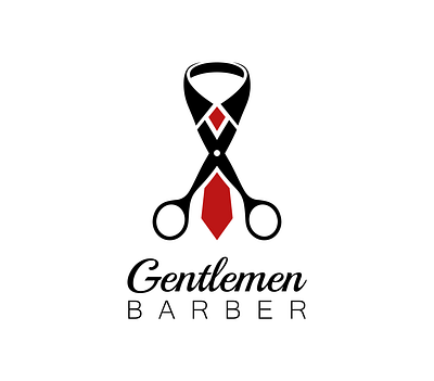 Gentlemen Barber Logo Design Concept branding design graphic design illustration logo minimal vector