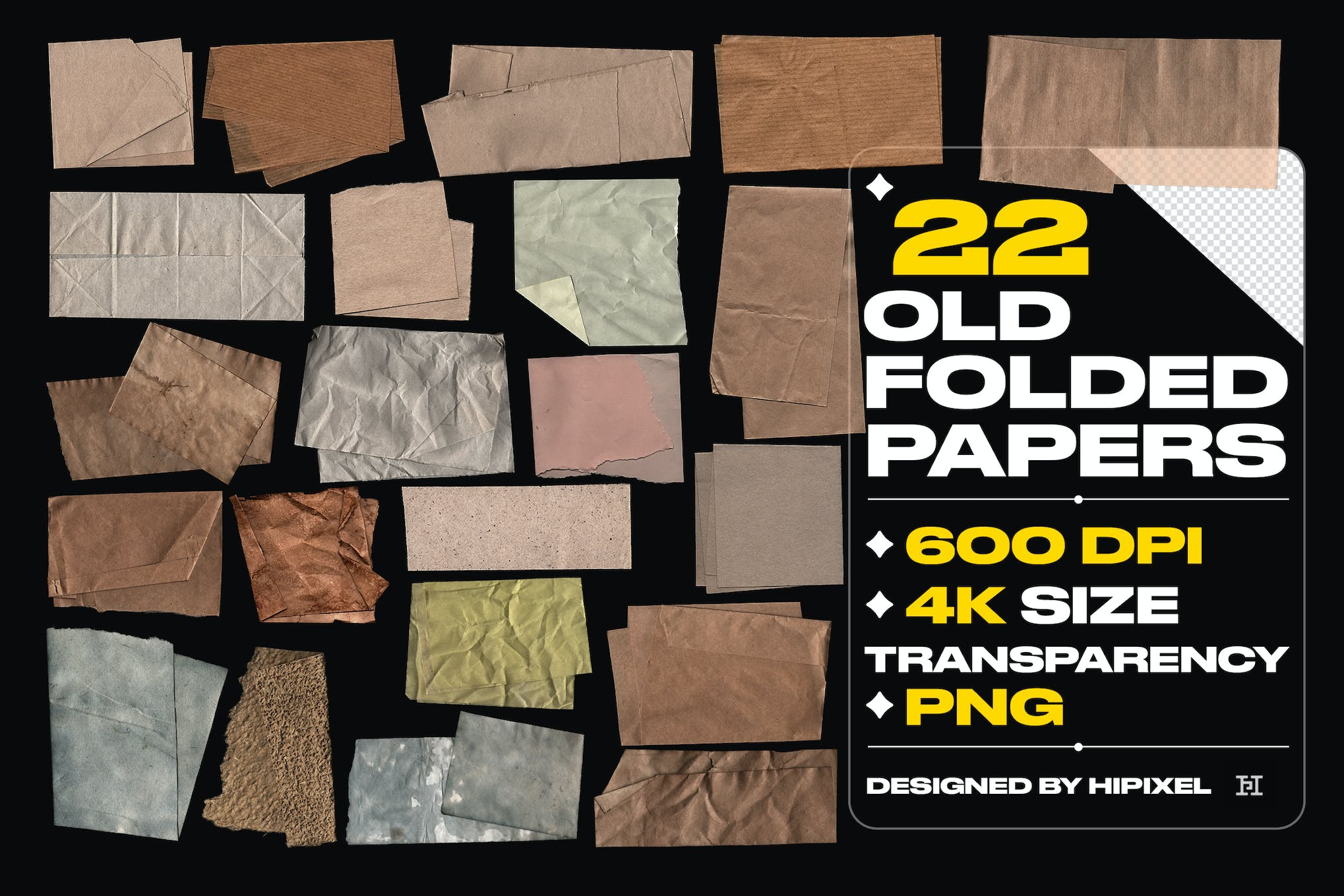 Old Folded Papers adhesive alpha folded glue grunge mockup overlay paper plastic png tape texture torn transparent warp