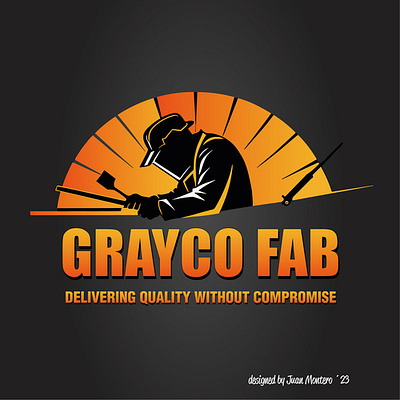 GRAYCO FAB branding graphic design logo soldering welding