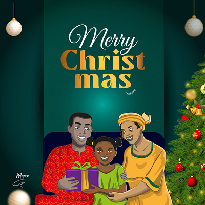 Merry Christmas brandillustration graphic design illustration