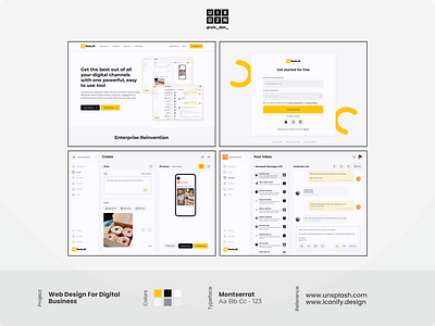 Yoola.IO: A Digital Channel Case Study business figma product design social media support ui design uiux ux design ux research web app