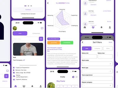 Uniphye App app flutter jobs mobile ui uniphye